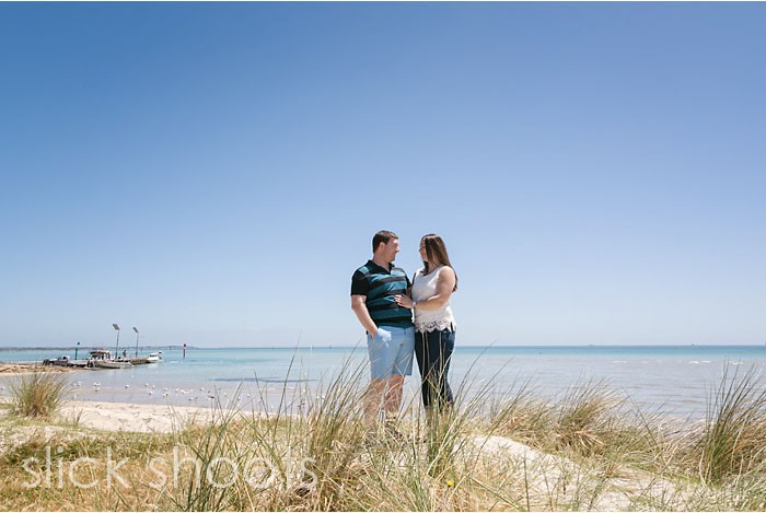 Bianca and Dean pre-wedding portrait shoot Rye Mornington Peninsula