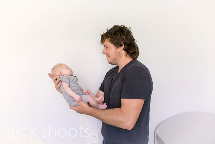 Baby and family shoot